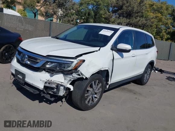 ✅ 2021 Honda Pilot EX • VIN: 5FNYF5H37MB038393 • Lot: 42649919. Wystawiony na IAAI z przebiegiem 87 222 mil. Bezpłatny archiwum sprzedaży aukcyjnych z USA i szczegółowy raport historii pojazdu na DreamBid. Zdjęcie 18.