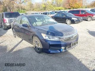 ✅ 2017 Honda Accord LX • VIN: 1HGCR2F39HA173202 • Лот: 43619894. Опубликован ранее на IAAI с пробегом 82 397 миль. Бесплатный доступ к архиву аукционных продаж из США и подробный отчёт об истории автомобиля на DreamBid. Изображение 1.