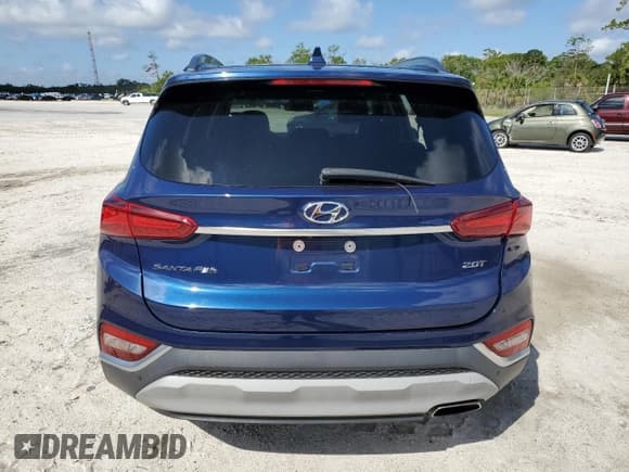 ✅ 2019 Hyundai Santa Fe Limited • VIN: 5NMS53AA0KH139664 • Lot: 55420504. Wystawiony na Copart z przebiegiem 54 780 mil. Bezpłatny archiwum sprzedaży aukcyjnych z USA i szczegółowy raport historii pojazdu na DreamBid. Zdjęcie 6.