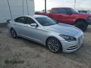 2016 Hyundai Genesis 3.8L z VIN KMHGN4JE0GU112250, wystawiony jako Copart lot #70457744 z przebiegiem 273 790 mil mil oraz Czysty tytuł • Clean title. Historia ofert i sprzedaży dostępna na DreamBid. Obrazek 4.