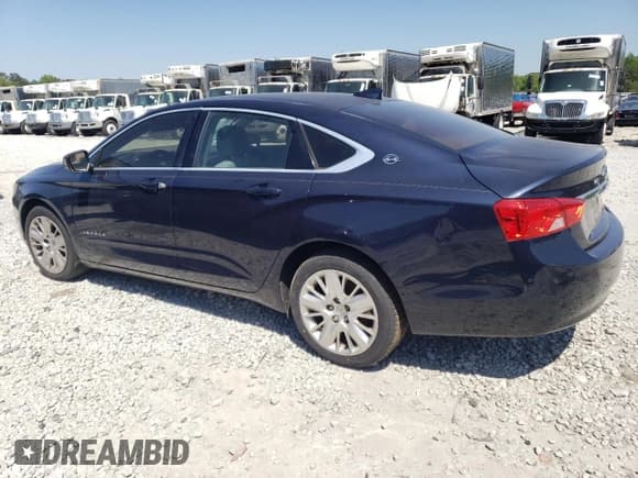 ✅ 2016 Chevrolet Impala LS • VIN: 1G11Z5SA8GU162208 • Лот: 50311534. Опубликован ранее на Copart с пробегом 88 728 миль. Бесплатный доступ к архиву аукционных продаж из США и подробный отчёт об истории автомобиля на DreamBid. Изображение 2.