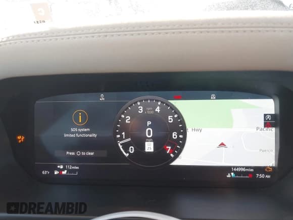 ✅ 2020 Land Rover Defender S • VIN: SALEJEEX8L2018480 • Lot: 43758384. Listed on IAAI with 144,996 mi. Free auction sales archive from the USA and detailed vehicle history report at DreamBid. Image 7.