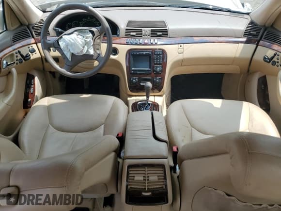 ✅ 2000 Mercedes-Benz S 320/430/500 • VIN: WDBNG75J2YA116249 • Lot: 60518165. Listed on Copart with Not provided. Free auction sales archive from the USA and detailed vehicle history report at DreamBid. Image 8.