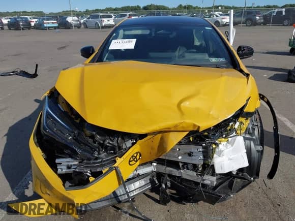 2025 Toyota Prius LE with VIN JTDADABU1S3029362, listed as a IAAI auction lot 43135899 with 1,521 mi miles and . Bid and sale history available at DreamBid. Image 6.