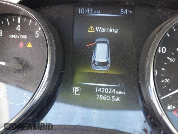 ✅ 2014 Nissan Rogue SL • VIN: 5N1AT2MT1EC767966 • Lot: 43610595. Listed on IAAI with 142,024 mi. Free auction sales archive from the USA and detailed vehicle history report at DreamBid. Image 7.