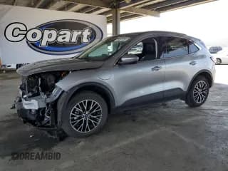 ✅ 2021 Ford Escape Titanium Plug-In Hybrid • VIN: 1FMCU0LZ1MUB18208 • Lot: 56461355. Listed on Copart with 33,742 mi. Free auction sales archive from the USA and detailed vehicle history report at DreamBid. Image 1.