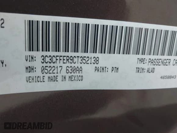 ✅ 2012 FIAT 500 Gucci • VIN: 3C3CFFER9CT352138 • Лот: 43582621. Опубликован ранее на IAAI с пробегом 79 151 миль. Бесплатный доступ к архиву аукционных продаж из США и подробный отчёт об истории автомобиля на DreamBid. Изображение 9.