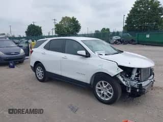 2022 Chevrolet Equinox LT z VIN 3GNAXKEV5NL295324, wystawiony jako IAAI lot #42907797 z przebiegiem 35 363 mil mil oraz . Historia ofert i sprzedaży dostępna na DreamBid. Obrazek 1.