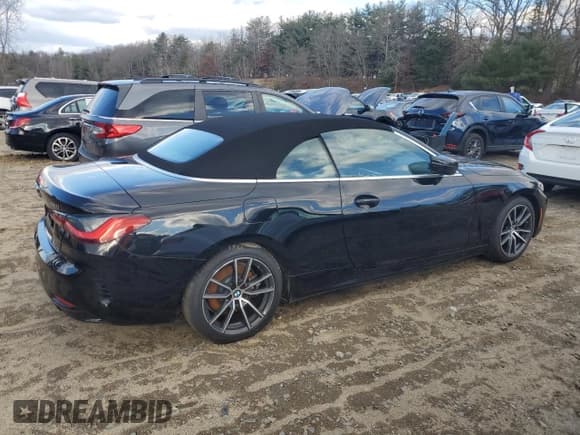 ✅ 2024 BMW 4 Series 430i xDrive • VIN: WBA43AT02RCN28707 • Lot: 84617304. Listed on Copart with Not provided. Free auction sales archive from the USA and detailed vehicle history report at DreamBid. Image 3.