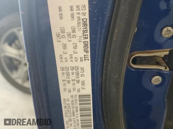 ✅ 2015 Dodge Journey Crossroad • VIN: 3C4PDCGG7FT511689 • Лот: 90438615. Опубликован ранее на Copart с пробегом 273 975 миль. Бесплатный доступ к архиву аукционных продаж из США и подробный отчёт об истории автомобиля на DreamBid. Изображение 13.