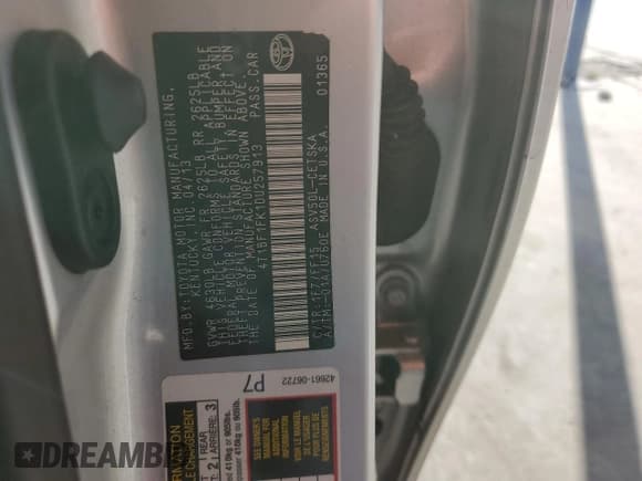 ✅ 2013 Toyota Camry L • VIN: 4T1BF1FK1DU257913 • Lot: 93245995. Wystawiony na Copart z przebiegiem 134 730 mil. Bezpłatny archiwum sprzedaży aukcyjnych z USA i szczegółowy raport historii pojazdu na DreamBid. Zdjęcie 12.