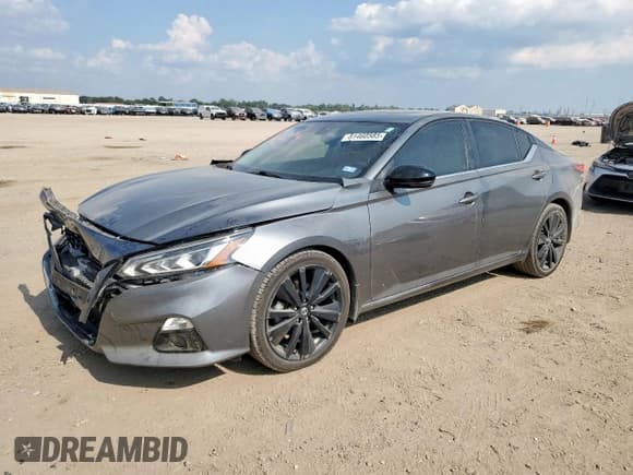 ✅ 2022 Nissan Altima SR • VIN: 1N4BL4CV0NN394730 • Lot: 81460585. Listed on Copart with 63,064 mi. Free auction sales archive from the USA and detailed vehicle history report at DreamBid. Image 1.