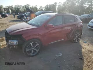 ✅ 2021 Hyundai Kona Ultimate • VIN: KM8K5CA52MU620087 • Лот: 80995665. Опубликован ранее на Copart с пробегом 14 729 миль. Бесплатный доступ к архиву аукционных продаж из США и подробный отчёт об истории автомобиля на DreamBid. Изображение 1.
