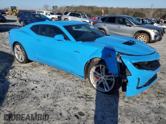 ✅ 2023 Chevrolet Camaro LT1 • VIN: 1G1FF1R77P0114711 • Lot: 43577835. Listed on Copart with 35,955 mi. Free auction sales archive from the USA and detailed vehicle history report at DreamBid. Image 4.