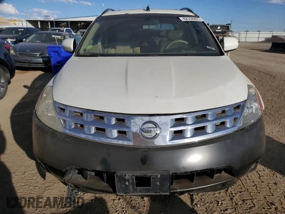 ✅ 2005 Nissan Murano S • VIN: JN8AZ08W75W416283 • Lot: 82558865. Wystawiony na Copart z przebiegiem 221 557 mil. Bezpłatny archiwum sprzedaży aukcyjnych z USA i szczegółowy raport historii pojazdu na DreamBid. Zdjęcie 5.