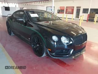 ✅ 2015 Bentley Continental GT • VIN: SCBFS8ZA9FC048427 • Lot: 43642438. Listed on IAAI with 14,022 mi. Free auction sales archive from the USA and detailed vehicle history report at DreamBid. Image 1.