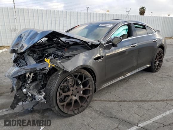 ✅ 2022 Mercedes-Benz AMG GT 43 • VIN: W1K7X5KB5NA045481 • Lot: 89015355. Listed on Copart with Not provided. Free auction sales archive from the USA and detailed vehicle history report at DreamBid. Image 1.