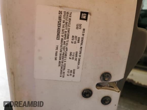 ✅ 2004 Chevrolet Impala • VIN: 2G1WF52EX49264023 • Lot: 89867215. Wystawiony na Copart z przebiegiem 249 947 mil. Bezpłatny archiwum sprzedaży aukcyjnych z USA i szczegółowy raport historii pojazdu na DreamBid. Zdjęcie 13.