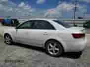 2008 Hyundai Sonata SE with VIN 5NPEU46F08H385880, listed as a Copart auction lot 67076544 with 124,138 mi miles and Salvage title. Bid and sale history available at DreamBid. Image 2.