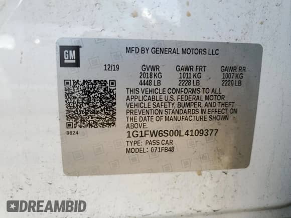 2020 Chevrolet Bolt EV LT z VIN 1G1FW6S00L4109377, wystawiony jako Copart lot #45285744 z przebiegiem 18 617 mil mil oraz . Historia ofert i sprzedaży dostępna na DreamBid. Obrazek 12.