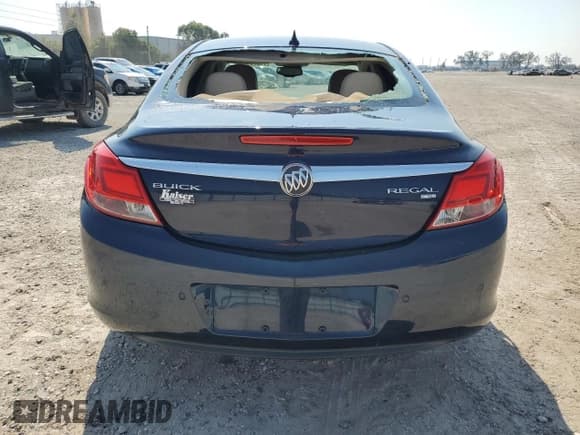 ✅ 2011 Buick Regal CXL RL3 • VIN: 2G4GR5EC8B9173967 • Lot: 75872984. Listed on Copart with 136,498 mi. Free auction sales archive from the USA and detailed vehicle history report at DreamBid. Image 6.