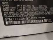 ✅ 2021 BMW X5 M • VIN: 5YMJU0C0XM9E08263 • Лот: 41405310. Опубликован ранее на IAAI с пробегом 35 350 миль. Бесплатный доступ к архиву аукционных продаж из США и подробный отчёт об истории автомобиля на DreamBid. Изображение 9.