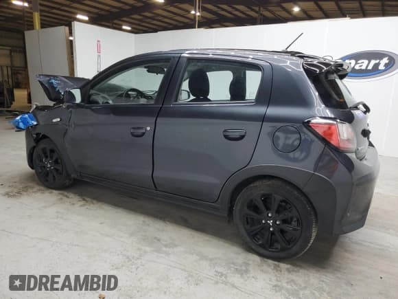 ✅ 2024 Mitsubishi Mirage Black Edition • VIN: ML32AWHJ6RH013584 • Lot: 84962975. Wystawiony na Copart z przebiegiem 10 159 mil. Bezpłatny archiwum sprzedaży aukcyjnych z USA i szczegółowy raport historii pojazdu na DreamBid. Zdjęcie 2.