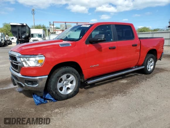 ✅ 2023 Ram 1500 Big Horn • VIN: 1C6RREFG7PN592547 • Lot: 70934395. Wystawiony na Copart z przebiegiem 19 970 mil. Bezpłatny archiwum sprzedaży aukcyjnych z USA i szczegółowy raport historii pojazdu na DreamBid. Zdjęcie 1.