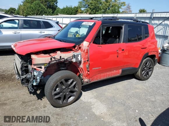 ✅ 2020 Jeep Renegade Latitude • VIN: ZACNJBB13LPM01011 • Lot: 81408025. Wystawiony na Copart z przebiegiem 69 906 mil. Bezpłatny archiwum sprzedaży aukcyjnych z USA i szczegółowy raport historii pojazdu na DreamBid. Zdjęcie 1.