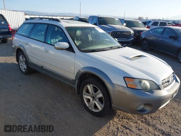 ✅ 2005 Subaru Legacy Outback XT Limited • VIN: 4S4BP67C254357506 • Лот: 41384163. Опубликован ранее на IAAI с пробегом 324 034 миль. Бесплатный доступ к архиву аукционных продаж из США и подробный отчёт об истории автомобиля на DreamBid. Изображение 1.