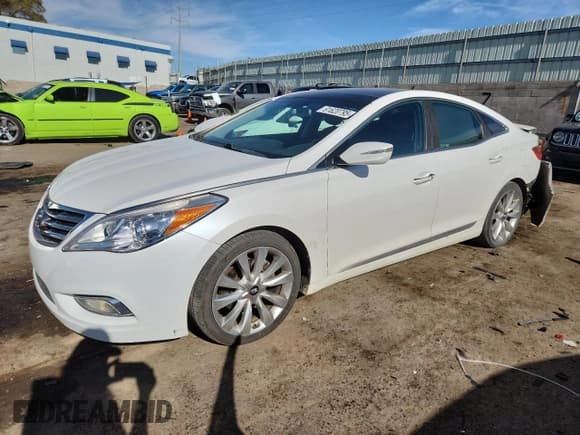 ✅ 2012 Hyundai Azera • VIN: KMHFH4JG0CA148973 • Лот: 91620795. Опубликован ранее на Copart с пробегом 189 695 миль. Бесплатный доступ к архиву аукционных продаж из США и подробный отчёт об истории автомобиля на DreamBid. Изображение 1.