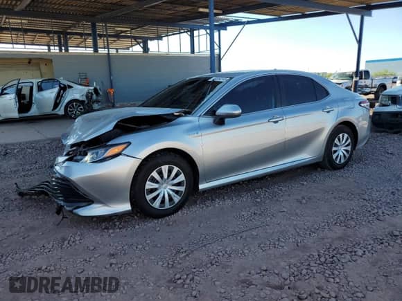 2020 Toyota Camry Hybrid LE with VIN 4T1C31AK1LU545496, listed as a Copart auction lot 66554145 with 40,717 mi miles and Salvage title. Bid and sale history available at DreamBid. Image 1.