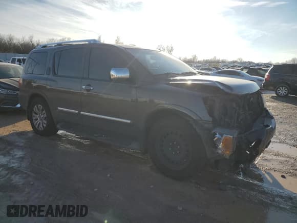 ✅ 2015 Nissan Armada Platinum • VIN: 5N1BA0NF6FN613623 • Lot: 45367345. Listed on Copart with Not provided. Free auction sales archive from the USA and detailed vehicle history report at DreamBid. Image 4.