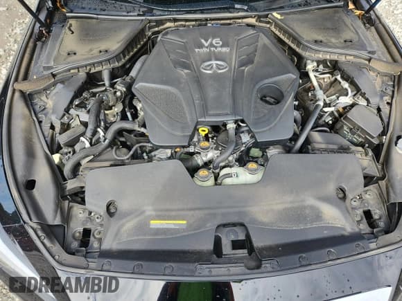 ✅ 2024 Infiniti Q50 Luxe • VIN: JN1EV7BP1RM600044 • Lot: 83973965. Listed on Copart with 45,939 mi. Free auction sales archive from the USA and detailed vehicle history report at DreamBid. Image 11.