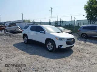 ✅ 2021 Chevrolet Traverse LT Cloth • VIN: 1GNEVMKW3MJ183479 • Lot: 42844441. Wystawiony na IAAI z przebiegiem 59 347 mil. Bezpłatny archiwum sprzedaży aukcyjnych z USA i szczegółowy raport historii pojazdu na DreamBid. Zdjęcie 1.