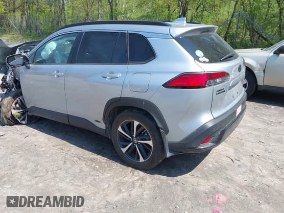 ✅ 2024 Toyota Corolla Cross Hybrid S • VIN: 7MUFBABG0RV055150 • Lot: 42234957. Listed on IAAI with 14,164 mi. Free auction sales archive from the USA and detailed vehicle history report at DreamBid. Image 3.