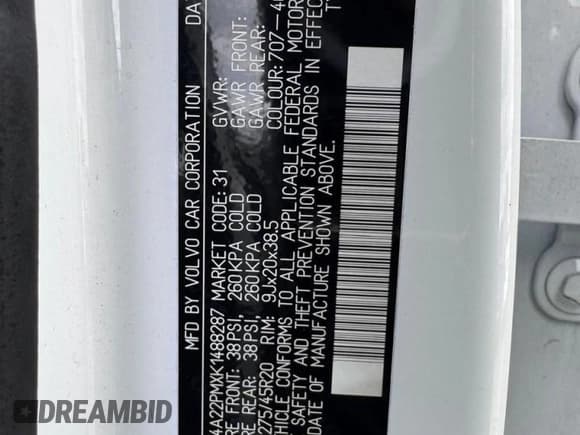 ✅ 2019 Volvo XC90 R-Design • VIN: YV4A22PMXK1488287 • Lot: 93067705. Wystawiony na Copart z przebiegiem 174 397 mil. Bezpłatny archiwum sprzedaży aukcyjnych z USA i szczegółowy raport historii pojazdu na DreamBid. Zdjęcie 10.