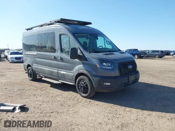 ✅ 2023 Ford Transit Passenger XL • VIN: 1FBAX9CG3PKB41256 • Лот: 41967907. Опубликован ранее на IAAI с пробегом 4 743 миль. Бесплатный доступ к архиву аукционных продаж из США и подробный отчёт об истории автомобиля на DreamBid. Изображение 1.