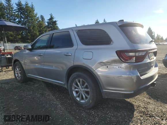 ✅ 2017 Dodge Durango SXT • VIN: 1C4RDJAG0HC762252 • Lot: 93682865. Listed on Copart with 125,957 mi. Free auction sales archive from the USA and detailed vehicle history report at DreamBid. Image 2.