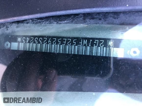 ✅ 2002 Chevrolet Impala • VIN: 2G1WF52E529233243 • Лот: 70415635. Опубликован ранее на Copart с пробегом 109 329 миль. Бесплатный доступ к архиву аукционных продаж из США и подробный отчёт об истории автомобиля на DreamBid. Изображение 10.