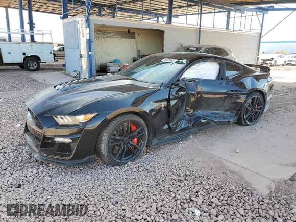 2020 Ford Mustang Shelby GT500 с VIN 1FA6P8SJ6L5500414, выставлен на аукционе Copart как лот 45989865 с пробегом 41 096 миль миль и Списание • Salvage title. История ставок и продаж доступна на DreamBid. Изображение 1.