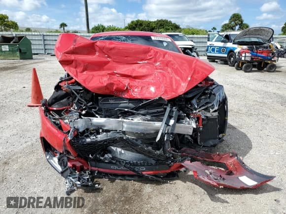 ✅ 2022 Audi TT RS • VIN: WUAASAFV8N1900592 • Lot: 74976084. Listed on Copart with 20,761 mi. Free auction sales archive from the USA and detailed vehicle history report at DreamBid. Image 5.