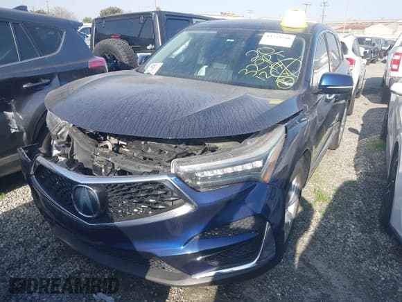 ✅ 2020 Acura RDX • VIN: 5J8TC1H37LL017567 • Лот: 43733728. Опубликован ранее на IAAI с пробегом 49 658 миль. Бесплатный доступ к архиву аукционных продаж из США и подробный отчёт об истории автомобиля на DreamBid. Изображение 2.
