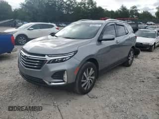 2023 Chevrolet Equinox Premier with VIN 3GNAXXEG9PL270962, listed as a Copart auction lot 66896125 with 29,486 mi miles and Salvage title. Bid and sale history available at DreamBid. Image 1.