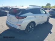 ✅ 2023 Nissan Murano SL • VIN: 5N1AZ2CS5PC129858 • Lot: 43451089. Wystawiony na IAAI z przebiegiem 47 092 mil. Bezpłatny archiwum sprzedaży aukcyjnych z USA i szczegółowy raport historii pojazdu na DreamBid. Zdjęcie 4.