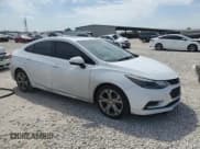 ✅ 2018 Chevrolet Cruze Premier • VIN: 1G1BF5SM0J7112268 • Lot: 53208595. Listed on Copart with 107,690 mi. Free auction sales archive from the USA and detailed vehicle history report at DreamBid. Image 4.