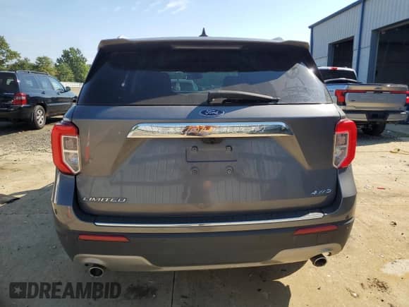 2021 Ford Explorer Limited with VIN 1FMSK8FH3MGB52538, listed as a Copart auction lot 80345475 with Not provided miles and Salvage title. Bid and sale history available at DreamBid. Image 6.