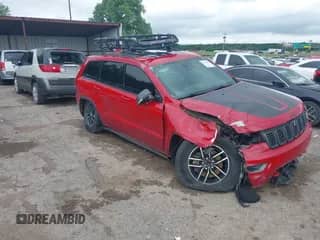 2017 Jeep Grand Cherokee Trailhawk with VIN 1C4RJFLT5HC635576, listed as a IAAI auction lot 42336501 with 120,191 mi miles and . Bid and sale history available at DreamBid. Image 1.