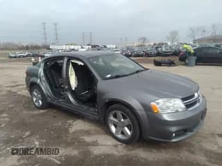 ✅ 2013 Dodge Avenger SXT • VIN: 1C3CDZCG0DN548169 • Lot: 41063345. Listed on IAAI with 126,214 mi. Free auction sales archive from the USA and detailed vehicle history report at DreamBid. Image 1.