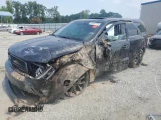 2017 Dodge Durango R/T with VIN 1C4SDHCT2HC833388, listed as a Copart auction lot 64018775 with 126,132 mi miles and Salvage title. Bid and sale history available at DreamBid. Image 1.